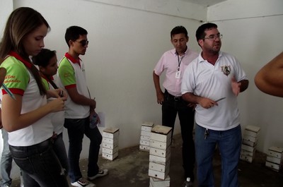 Aula de Campo da disciplina de Zootecnia e Nutrição Animal no municípiode Campo Grande - RN