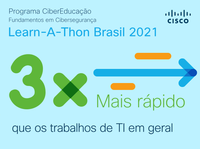 Convite para  participar da maratona de conhecimento Learn-a-Thon Brasil 2021